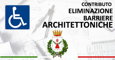 Contributo eliminazione barriere architettoniche - Comune di Monte San Savino