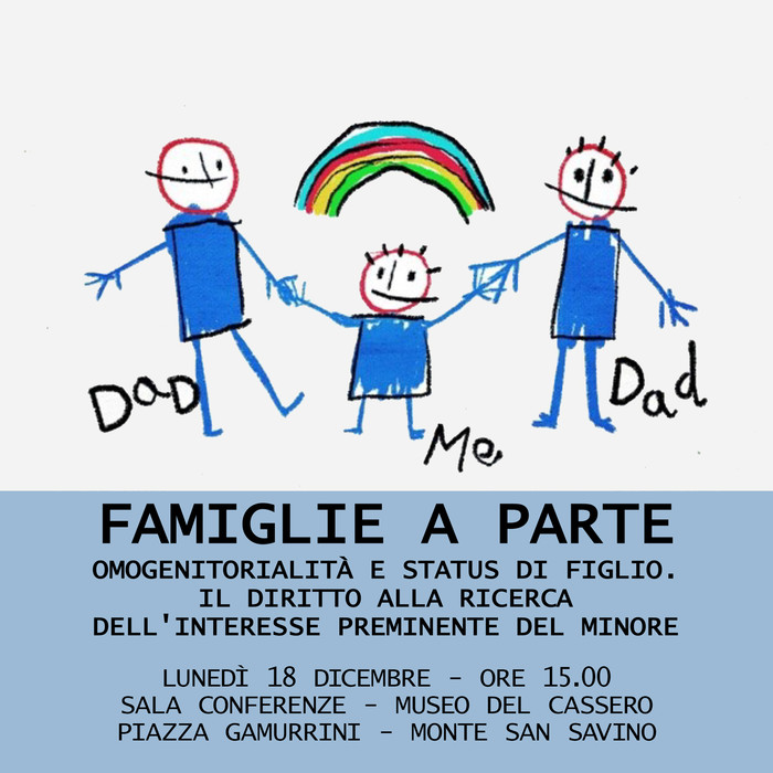 Famiglie a Parte - Lunedi 18 Dicembre 2023 - Comune di Monte San Savino
